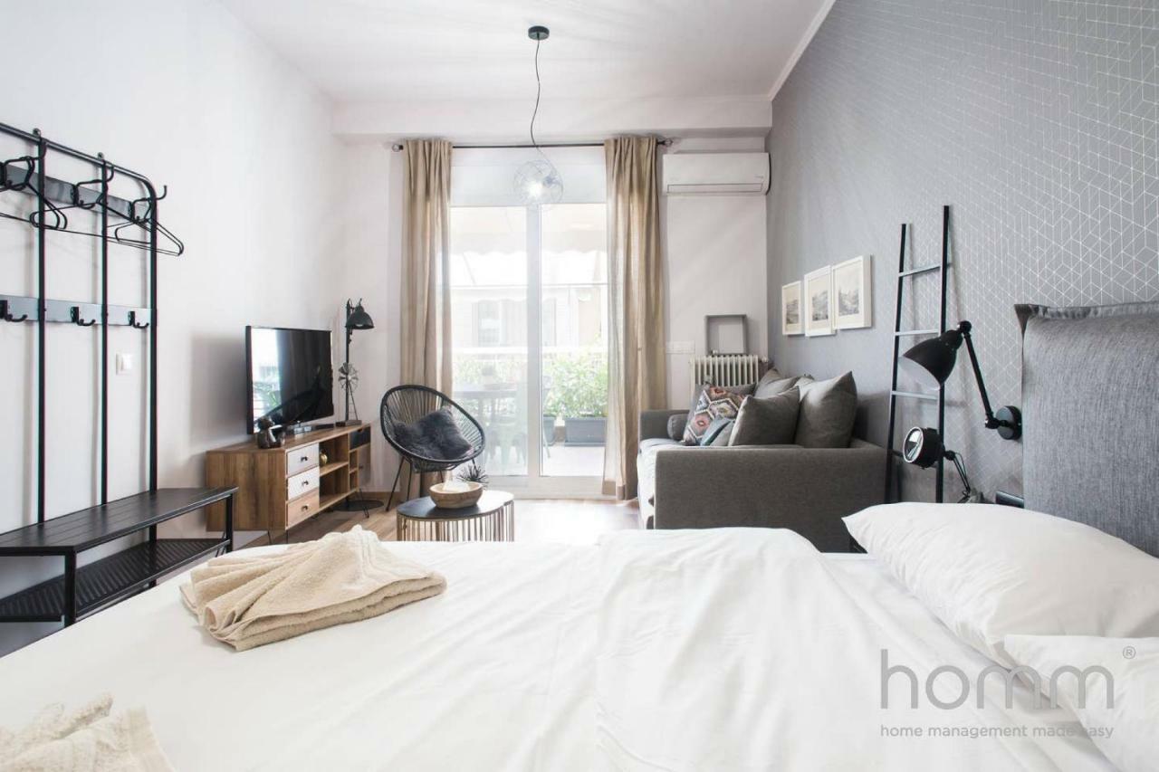 Апартаменты 39M² Homm Modern Studio In Kolonaki Афины Экстерьер фото